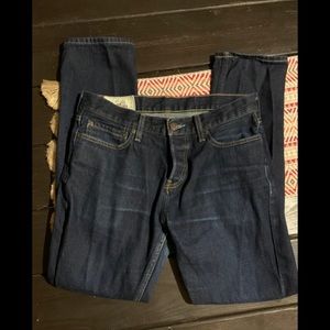 Hollister men straight leg jeans 30x30 button fly